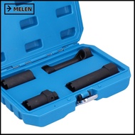 MELEN 4PCS  Injector Socket, 25mm 27mm 29mm 30mm Anti-Rust Injector Socket Set, Durable Deep Socket 
