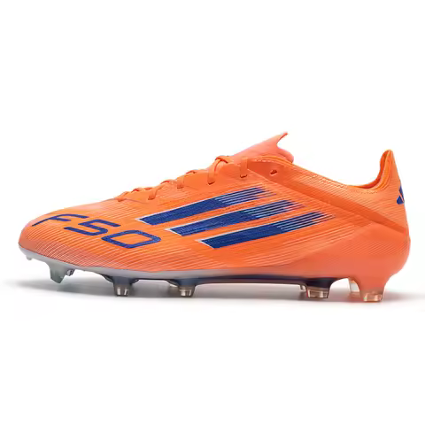Adidas Men's and Women's Football Shoes F50 Elite Fg Long Spike Shoes Sports Practical Training Shoe