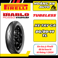 (ROSSO SPORT FULL SIZE TAY GA & XE SỐ) Vỏ lốp xe Pirelli Diablo Rosso Sport cho FULL SIZE CHO TAY GA