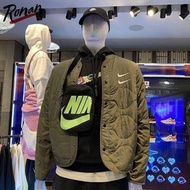 DM1247! Japan purchasing! Latest Nike Sportswear Swoosh unisex thin, warm cotton jacket for autumn/winter. Great for casual sports, baseball, and leisure wear Nike baseball jacket