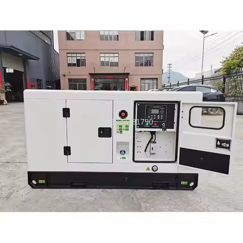 3 Phase Silent Power Diesel Generator Set Customized Widely Application 30kva 24kw 30kw Generator Se
