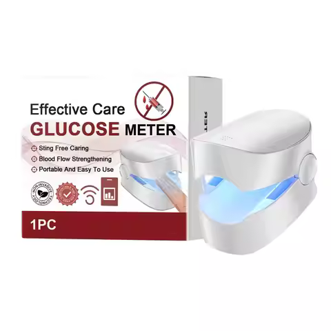 Blood Glucose Monitor Smart Body Care Detection Device Household Glucose Monitor for Daily Home Post