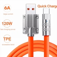 120W Fast Charging Type C Gaming Cable || Strong 120W Type C Fast Charging Data Cable