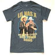 NWT Lil Nas X Billy Ray Cyrus Men’s Graphic T-shirt Size S Grey