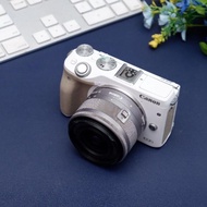 Bekas! mirrorless canon eos m3 mulus fullset box kamera vlog layar