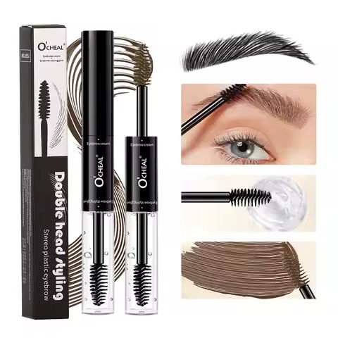 O'CHEAL Styling Eyebrow Gel 3D Feathery Wild Brow Wax Tattoo Tint Eyebrow Double-end Sculpt Soap Eye