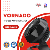 Vornado 660B (Black) 4-Speed Large Circulator Fan (5 years warranty)