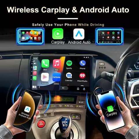Wireless Carplay Android 16 For Toyota Prius 3 XW30 2009 - 2015 Right Hand Drive Car Radio Multimedi