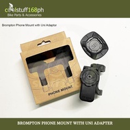 CS168ph Brompton Phone Mount with Uni Adaptor Bicycle Accessories