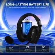 L80PRO Wireless Gaming Headset,Lightweight Over-Ear Headphones With Dual Mic, 2.4G/BT/Wired,Surround