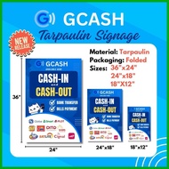 ❏ ◇ Gcash Tarpaulin Banner with Eyelet | snrgraphicsandprints