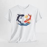 Koi Fish Celestial T-Shirt | Koi Fish | Japanese Mythology Ghost & Spirits Shirt
