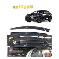 Toyota Lexus NX200 NX300 NX350 AZ10 (2018) 4'' Door Visor Lexus NX200 Lexus NX300 Lexus NX350 Door V