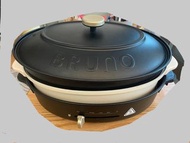 BRUNO 黑色多功能橢圓鍋 附3款煮食鍋