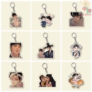 AVUKA Korean BL Manga Keychain, BL Korean Manga Painter of The Night Keychain, Key Holder Korean BL 