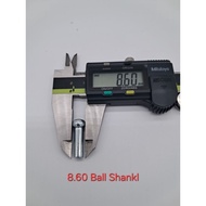 8.60mm Ball Shank Fit to 5mm Gym Cable Gym Pulley Machine Cable Ball Terminals Gym Machine Use(5mm)