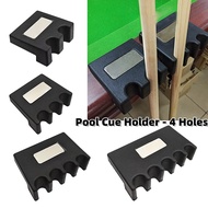Portable Pool Table Accessories Pool Cue Rack 4-Cue Pool Cue Rack