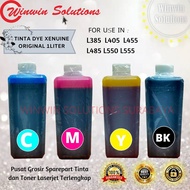 Tinta Dye 1 Liter Xenuine Original Epson L385 L405 L455 L485 L550 L555