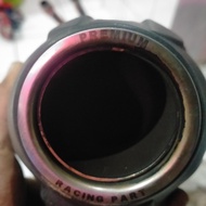 knalpot MT25, R9, austin titanium carbon original