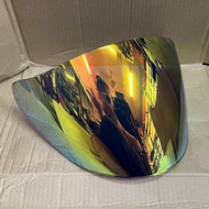Visor SHOEI V8 JF2 V8 OPEN FACE Helmet Cermin Topi MHR TSR JF3 JF2 VISOR REVO BLUE REVO