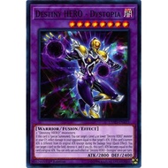 Yugioh Cards - TCG - Destiny HERO - Dystopia / LEHD-ENA33'