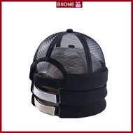 BIIONE Full Mesh Breathable Docker Hat | Unisex Streetwear Skullcap