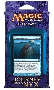Magic: The Gathering (MTG Journey Into Nyx Intro Pack / Theme Deck - Fates Foreseen - Blue (Includes
