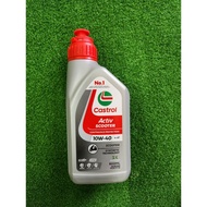 CASTROL SCOOTER ACTIV 10W40 & GEAR OIL 80W90 100% ORIGINAL CASTROL