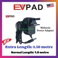 New EVPAD Replacement Power Adapter EV Pad (Extra Length- 1.50 metre) for Evpad Eplay playet tvbox t