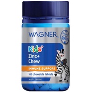 Wagner Kids Zinc Plus Chewable 100 Tablets- Exp:29/6/20