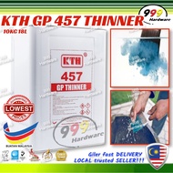999 KTH ORIGINAL 457 THINNER 10KG / 5GALLEN 18L THINNER / PAINT METAL WOOD / GALLEN TINA TINER CAT C
