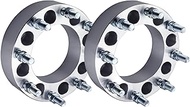 2pc 8x6.5 to 8x180 Wheel Adapters Compatible with Chevy GMC 8 Lug, 2" with 14x1.5 Studs for Express 