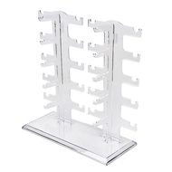 Rak Kacamata Akrilik Display Pajangan Kacamata 4susun /Plastik Display Kacamata /Tempat Rak Display 