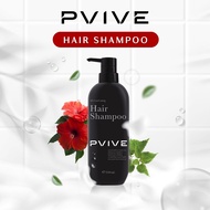 🔥แชมพูพีไวว์  Pvive 1 ขวด🍃 ลดอาการผมร่วง ฟื้นฟูผมแห้งเสีย 350ml.