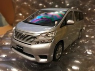 1/24 VELLFIRE 20系前期 銀 TOYOTA 豐田原廠 金屬模型