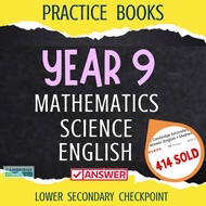 K3.6 Cambridge Secondary Checkpoint Practice Book With Answer | Year 9 English Year 9 Math Year 9 Sc