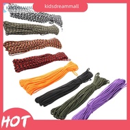 KIDSDEAR Paracord 550 Parachute Cord Lanyard Rope Mil Spec 100FT Survival Rope