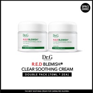 🇰🇷 [Ready to ship] Dr.G Red Blemish Clear Soothing Cream 1+1 promotion (70ml + 70ml)💕