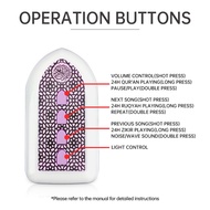 Zikir Plug LED Plug Surah dan Manzil plug zikir Ruqyah Quran Plug In AUTO PLAY 24 JAM plug zikir plu