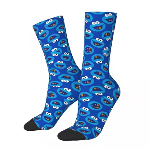 Cookies Monsters Socks Merch For Men Women Middle Tube Socks Super Soft Best Gift Idea