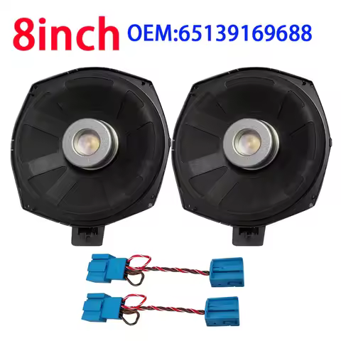 8 Inch Subwoofer For BMW F10 F11 F20 F22 F30 F32 F34 F15 F16 F25 F26 G30 G01 1 2 3 4 5 X1 X2 X3 X4 X