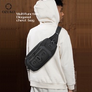 Ozuko Sport Oxford cross-bags in Soldier color fashion - Genuine backpack for phones - Travel, Waterproof