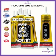 100% ORIGINAL ZHANLIDA T8000 T-8000 Fast Dry Mobile Phone Tablet Screen LCD Back Cover Glue CLEAR