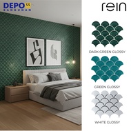 Ceramic Mosaic Wall Bathroom Kitchen Mosaic Mosaic Mosaic Tiles Blackwhite Hanami BIG Chip