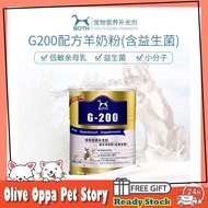 ✹ 🐱 🐶【READY-STOCK】BOTH All Ages Pet Cat/Dog Goat Milk Powder 450g (Including Probiotics) 全期 宠物猫/犬 山羊