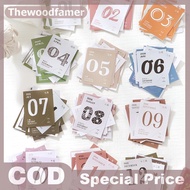 thewoodfamer 2026 Mini Calendar Daily Planner 365 Days Tear-Off Calendar For Office School Home Desk