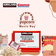 Kirkland Signature Microwave Popcorn | COSTCO Snack 93.5g x 3/5/10 Bags | Buttery Flavor | Movie Nig