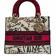 Dior Canvas Medium Dior Amour Graffiti Lady D-Lite