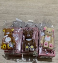 Bearbrick 45代輕鬆熊 100% 一套三隻（ 隱藏版）