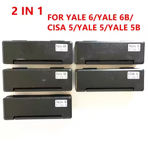 lishi style civil tool 2in1 Tool 2 in 1 locksmith tool Yale-5 Yale-6 Yale 5-B Yale 6-B Yale5 Yale6 C